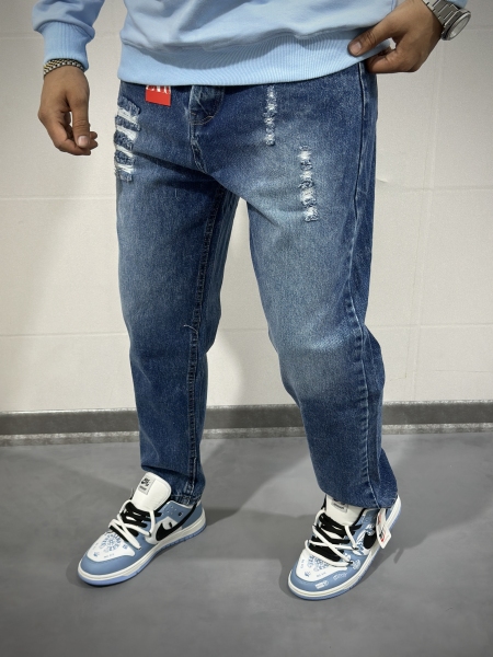 شلوارمام فیت پارچه خارجی ( سنگشور شده )