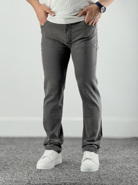 جین راسته طوسی ساده