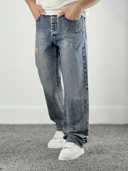 نیم بگ جین کثیف شور کد 767