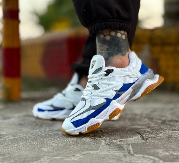 کتونی اسپرت NB 9060 سفید آبی