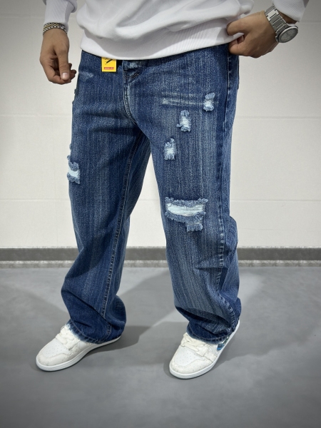 شلوار بگ پارچه خارجی ( سنگشور شده )