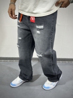 شلوار بگ پارچه خارجی ( سنگشور شده )