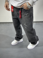 شلوار بگ پارچه خارجی ( سنگشور شده )