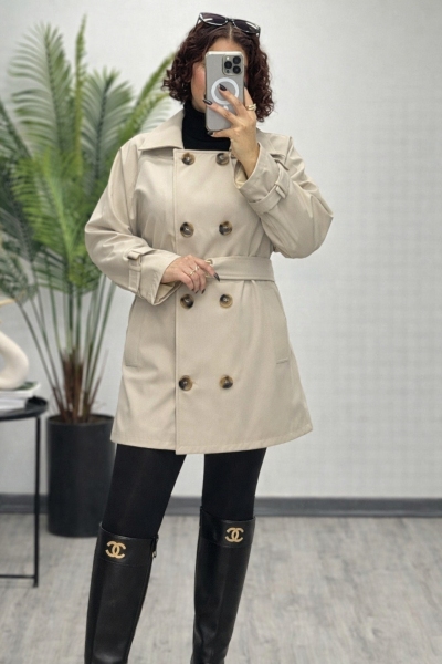 بارانی 8 دکمه سانتانا الشن