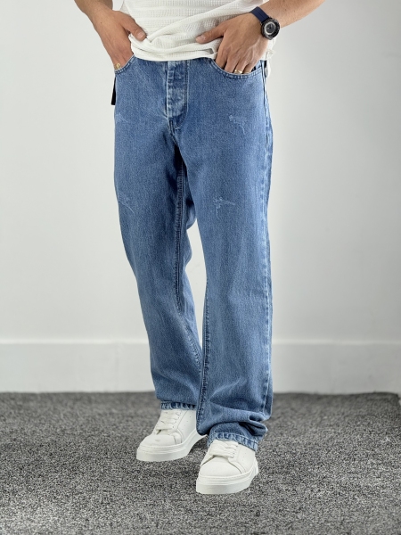 نیم بگ آبی ساده کد 786