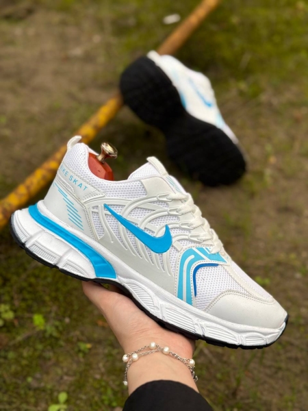 کتونی اسپرت NIKE SKAT سفید آبی