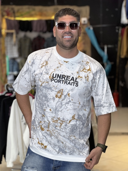 تیشرت پنبه براش تیشرت کاستوم شده با کیفیت