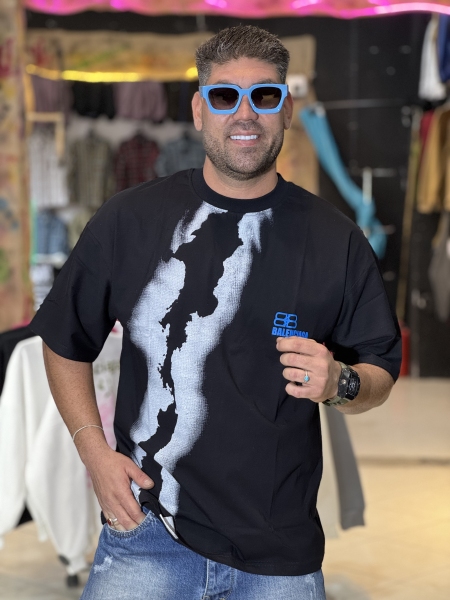 تیشرت پنبه براش تیشرت کاستوم شده با کیفیت