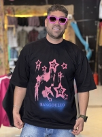 تیشرت پنبه براش تیشرت کاستوم شده با کیفیت