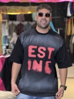 تیشرت پنبه براش تیشرت کاستوم شده با کیفیت