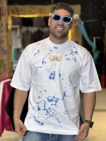 تیشرت پنبه براش تیشرت کاستوم شده با کیفیت