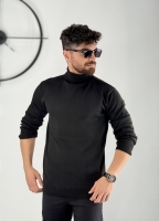 بافت یقه اسکی مشکی