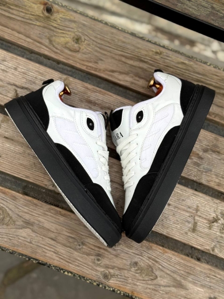 کتونی ونس ZARA سفید مشکی