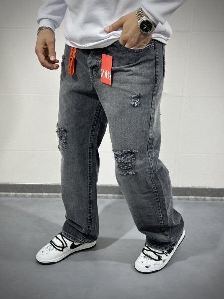 شلوار بگ پارچه خارجی ( سنگشور شده )