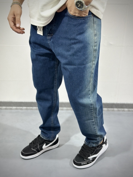 شلوار مام فیت پارچه خارجی سنگشور شده ( اف ویژه )