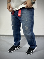 شلوار مام فیت سنگشور شده