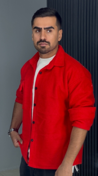 پیراهن پشمی نارنجی