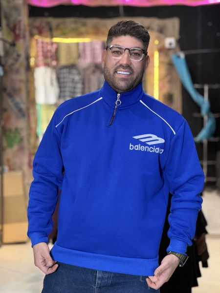 دورس نیم زیپ 3نخ داخل خار خورده