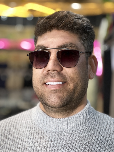 عینک خلبانی فریم فنری لنز (سنگ یو وی 400)