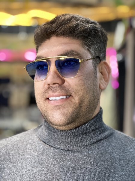 عینک خلبانی فریم فنری لنز (سنگ یو وی 400)