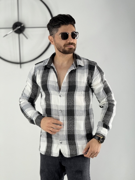 پیراهن پشمی کد 210 بدون جیب