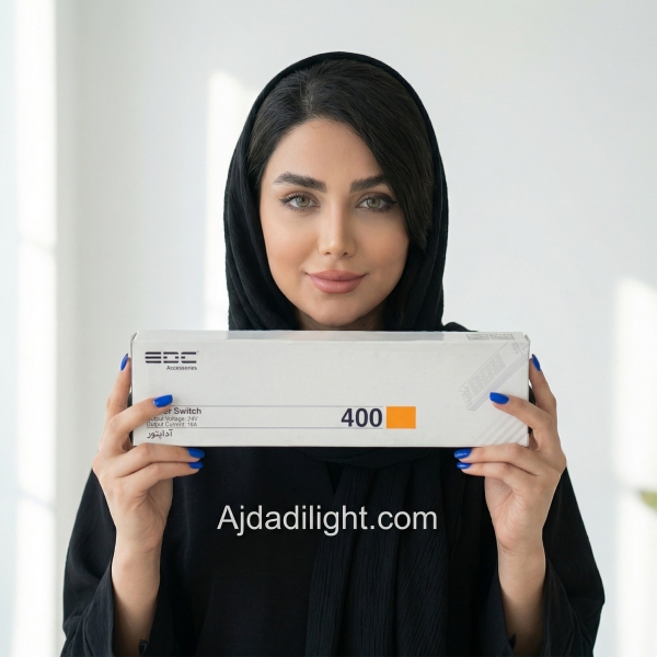 آداپتور سوئیچینگ 400 وات 16 آمپر 24 ولت ای دی سی EDC