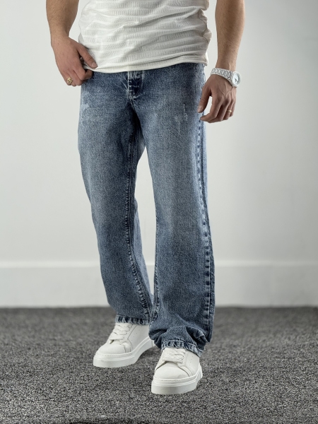 نیم بگ جین آبی 936