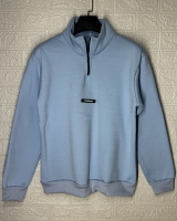 دورس نیم زیپ ESSENTIALS آبی آسمانی