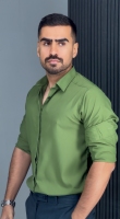 پیراهن دوشین سبز