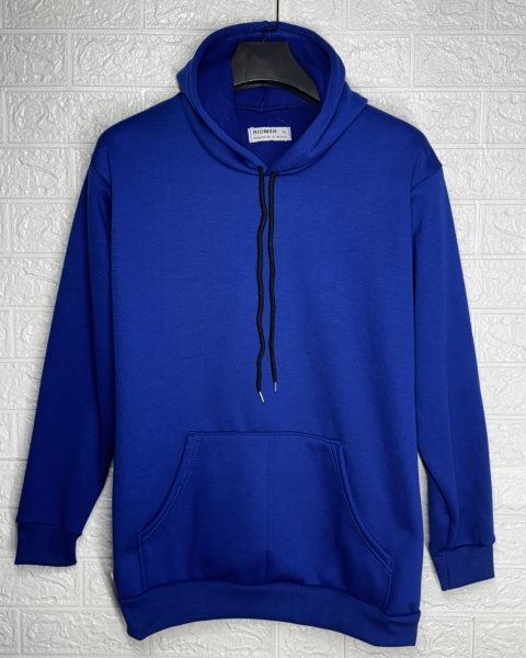 هودی بیسیک آبی شالی