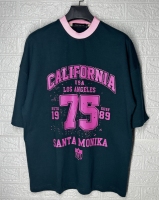 تیشرت دونخ مدل CALIFORNIA75 سبز لجنی