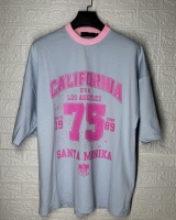 تیشرت دونخ مدل CALIFORNIA75 آبی آسمانی