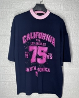 تیشرت دونخ مدل CALIFORNIA75 سورمه ای