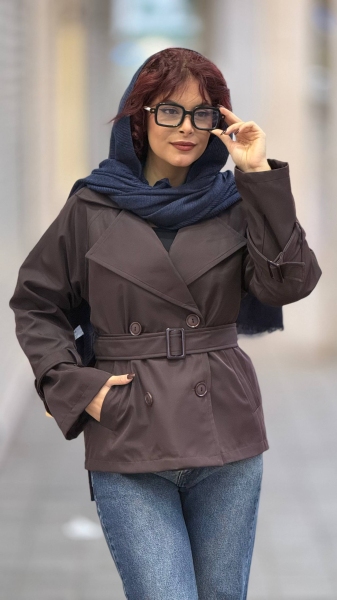 بارانی سانتانا 4 دکمه درنا