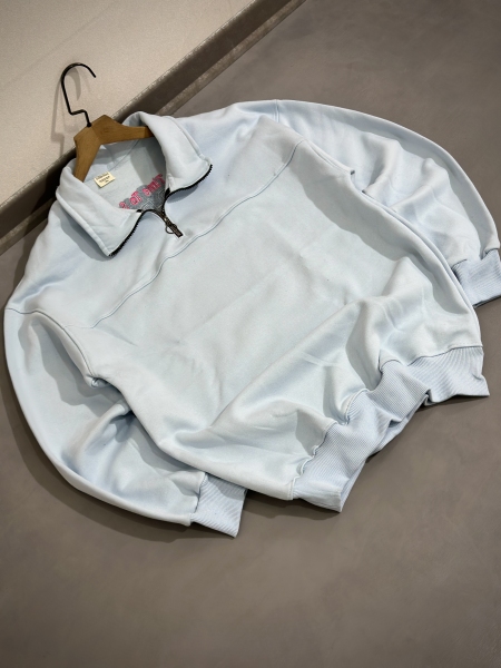 دورس نیم زیپ 3 نخ صد در صد پنبه