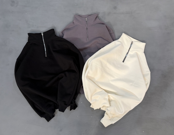 نیم زیپ ساده