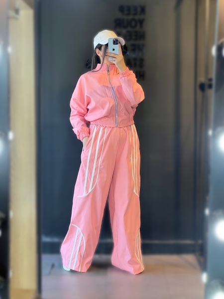 ست بامبر شلوار سه خط