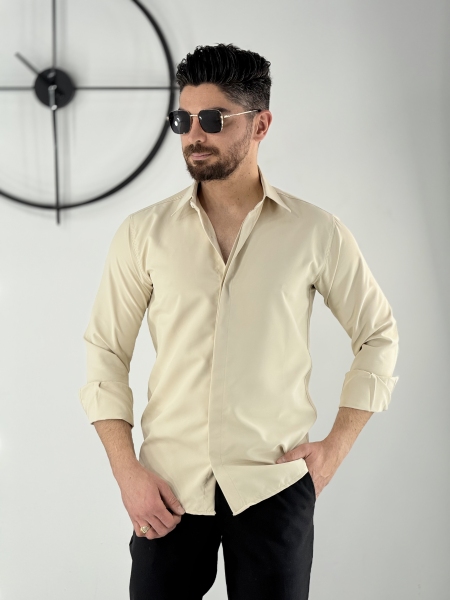 پیراهن دوشین نخودی