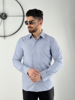 پیراهن دوشین طوسی روشن