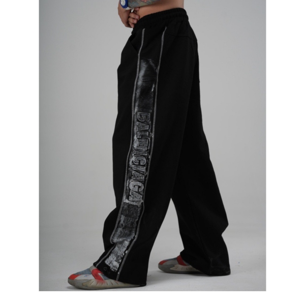 شلوار فول بگ طرح برجسته بالنسیاگا