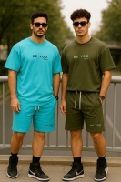 ست تیشرت شلوارک نخ پنبه Be you