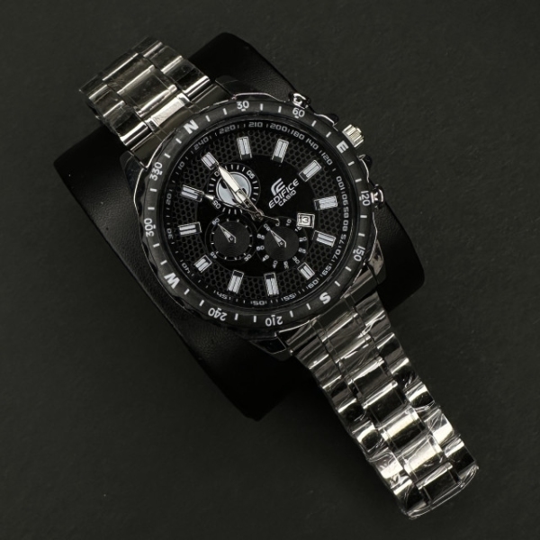 ادیفایس مردانه / نقره ای خط سفید