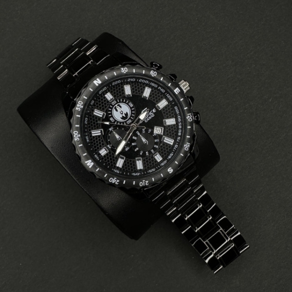 ساعت ادیفایس مردانه / مشکی خط سفید