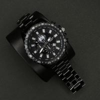 ساعت ادیفایس مردانه / مشکی خط سفید