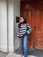 شومیز راه راه لش