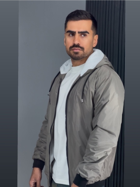 سوییشرت بادگیر داخل تدی