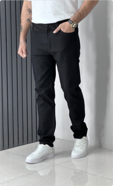 شلوار جین راسته رنگ مشکی