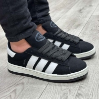 کتونی مردانه مدل آدیداس کامپوس(ADIDAS-CAMPUS)رنگ مشکی سفید