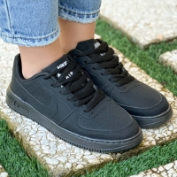 کتونی ونس مردانه مدل نایک ایرفورس(NIKE AIR FORCE)رنگ مشکی