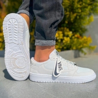 کتونی مردانه مدل نایک ترویس رنگ سفید